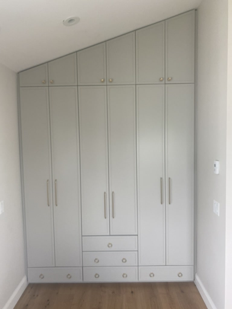 Custom closets in Langley crafted by Giovani Interior Millwork