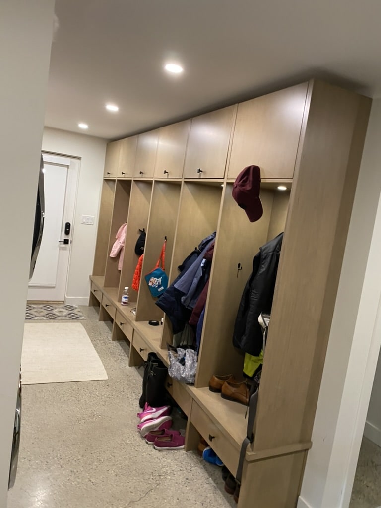 custom closets in Langley crafted by Giovani Interior Millwork inc.
